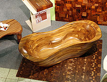 Wooden Bathtub MANTA