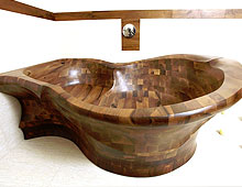 Wooden Bathtub NIRVANA