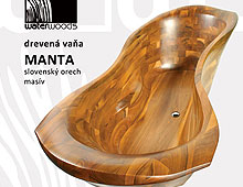Деревянная ванна MANTA